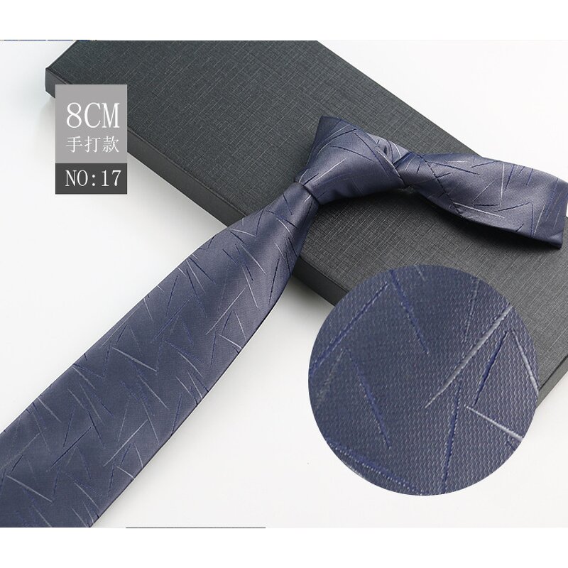 Striped Necktie Manufacturer - OEM/ODM Men's Professional Formal Business Leisure in Polyester