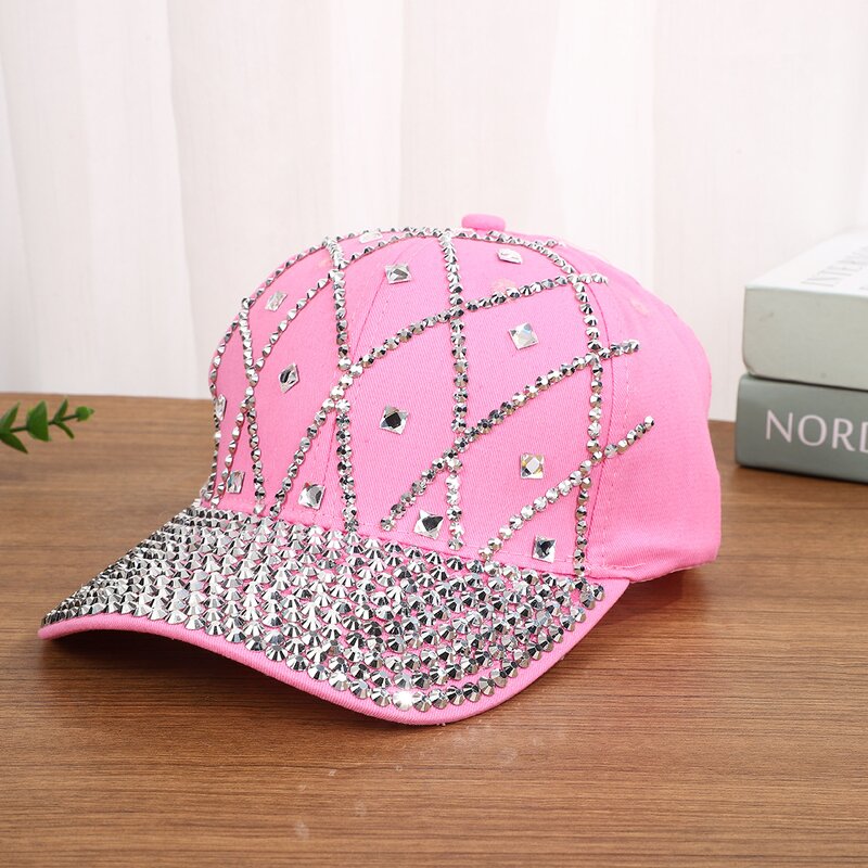 Baseball Cap Manufacturer - OEM/ODM Cowboy Rhinestone Inlaid Snapback Fashion Sun Hat