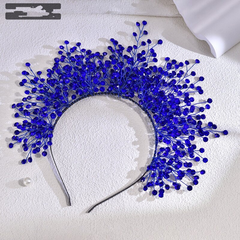 Bridal Crown Manufacturer - OEM/ODM European American Fashion Crown Hair Strap Luxury Princess