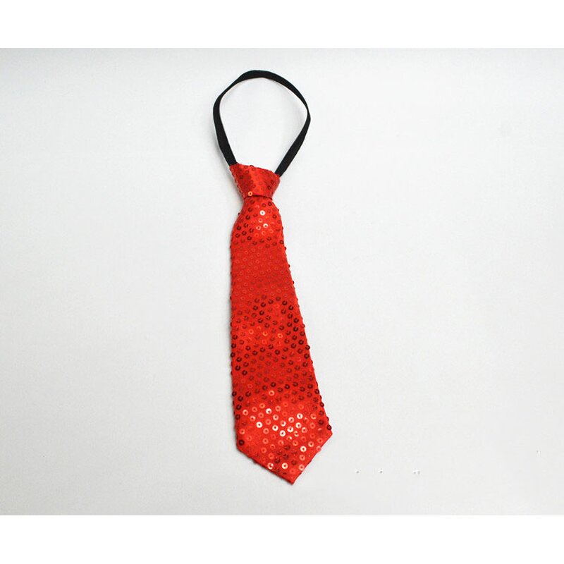 Shinning Tie Factory - OEM/ODM Unisex Sequins for Stage Performance Adjustable Easy Lazy