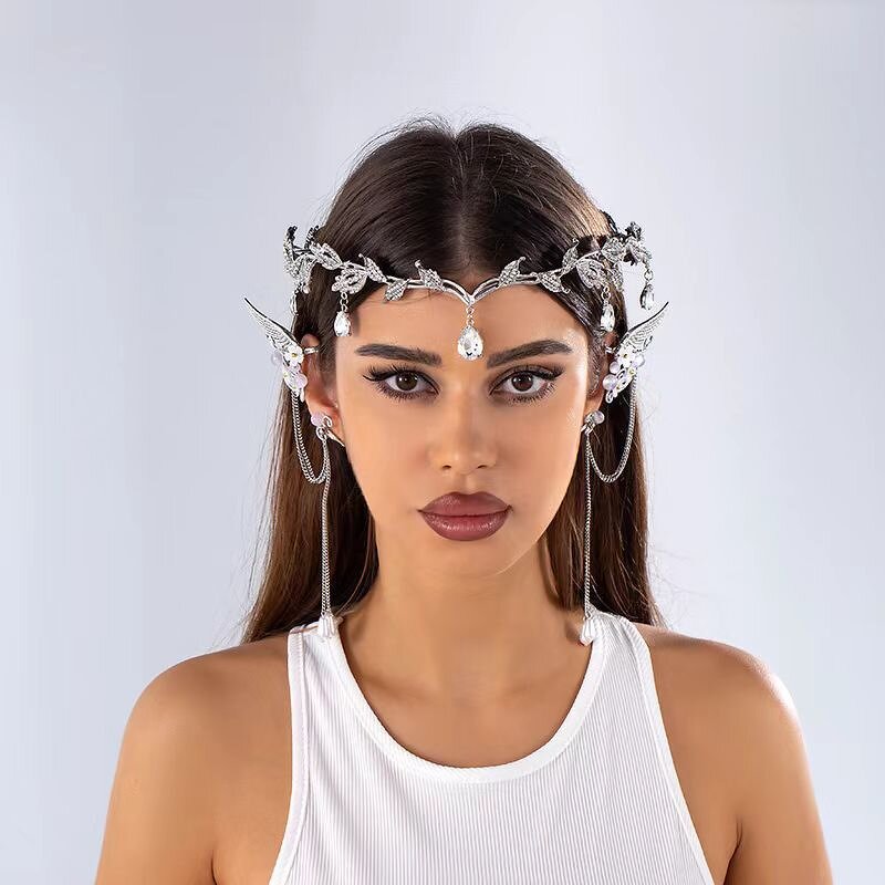 Headwear Manufacturer - OEM/ODM European American Fashion Rhinestone New Simple Elf Crown