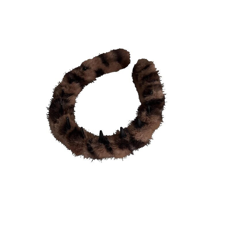 Hair Hoop Factory - OEM/ODM Autumn Winter Plush With Toothed 14cm for Women