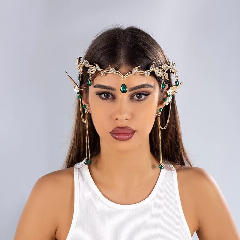 Headwear Manufacturer - OEM/ODM European American Fashion Rhinestone New Simple Elf Crown