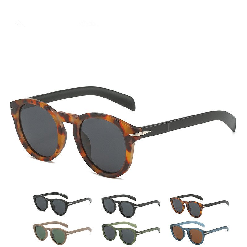 Polarized Sunglasses Factory - OEM/ODM New Retro Trendy British Round Frame for Sun protection