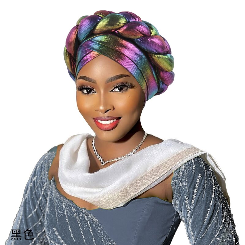 Headwraps Manufacturer - OEM/ODM New Arrival Big Braid African Style Turban Twist Luxury