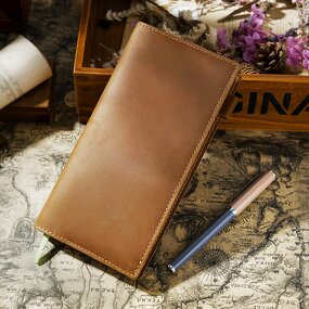 Leather Notebook Manufacturer - Factory Wholesale Leather Book Cover Travellers