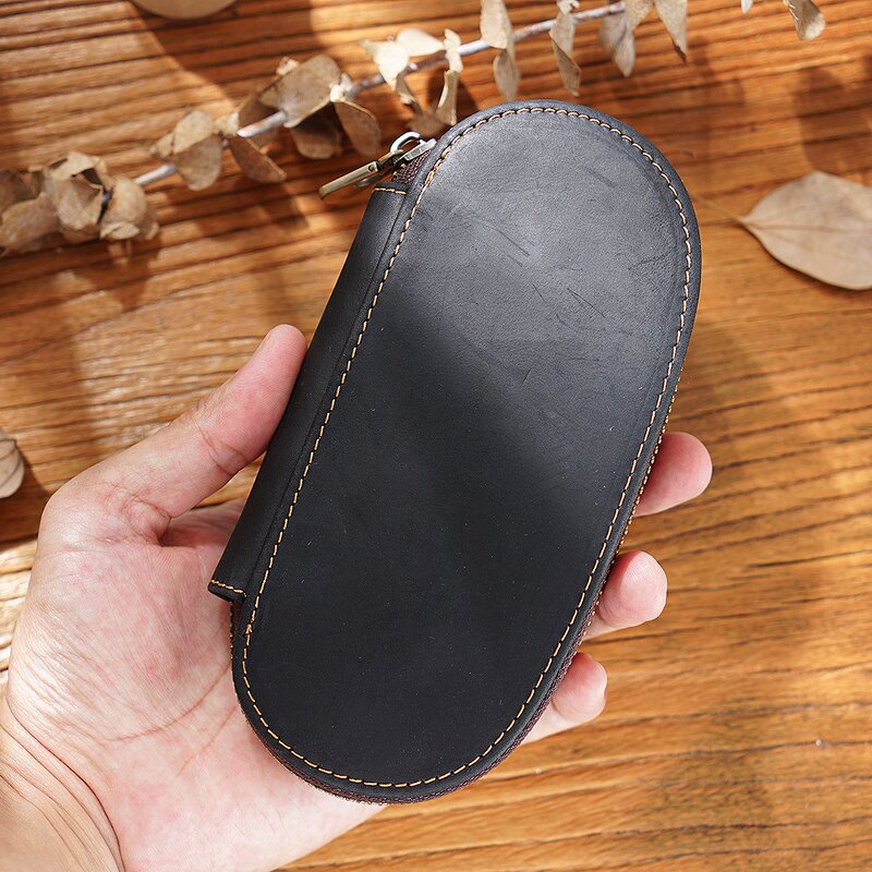 Leather Pencil Case Supplier - Original Factory Wholesale Price Full Grain Custom