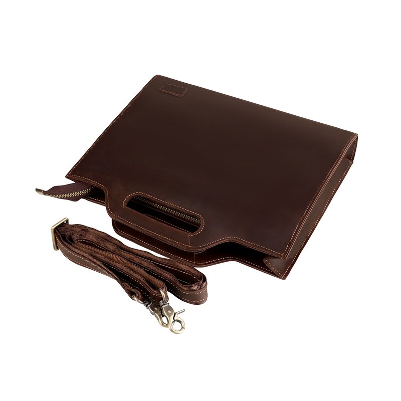 Leather Laptop Briefcase Manufacturer - Wholesale Price Full Grain Cow Hide Case