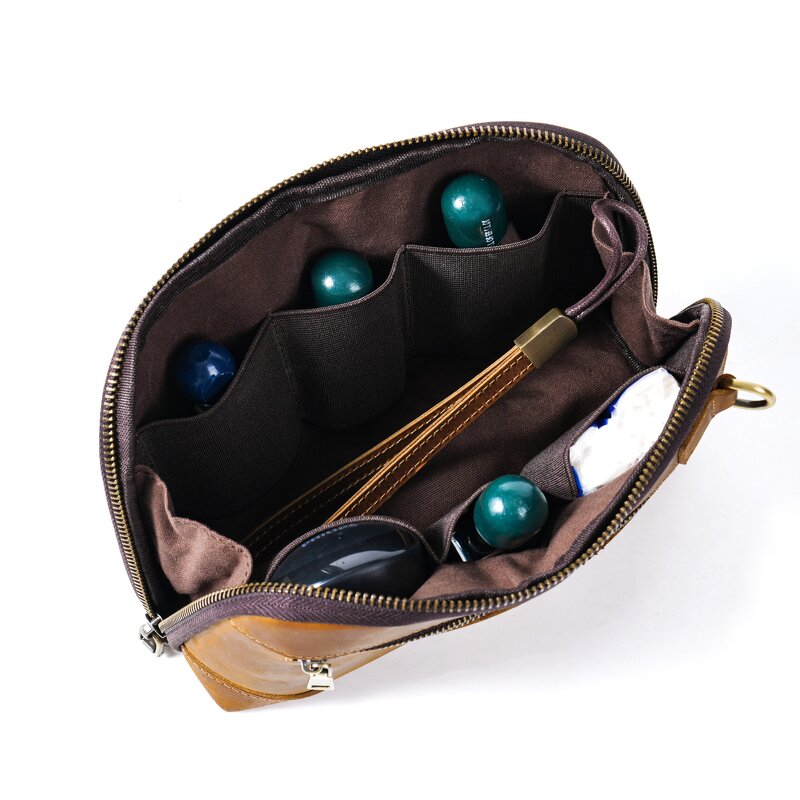 Leather Clutch Bag Supplier - OEM ODM Design Full Grain Genuine Vintage Wrist