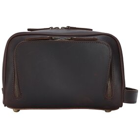 Leather Toiletry Bag Supplier - Vintage Custom Handmade Genuine 100% Pure Real
