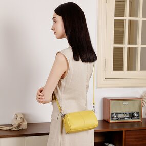 Leather Crossbody Hand Bag Supplier - Factory OEM ODM Drop Shipping Pebbles Pattern