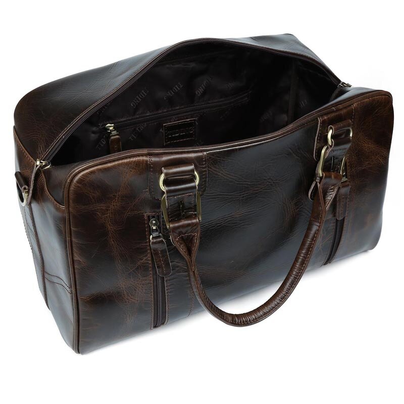 Leather Travel Bag Manufacturer - Wholesale High Quality Genuine Crazy Horse Mens