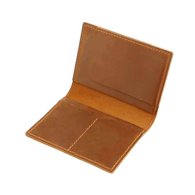 Leather Passport Holder Supplier - Customized Full Grain Genuine Cover with Case