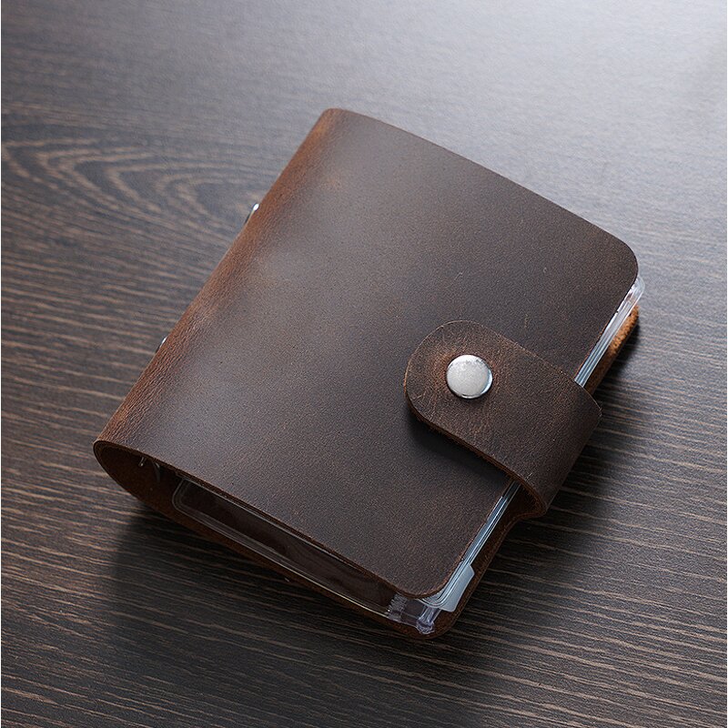 Leather Notebook Cover Manufacturer - Small Design Genuine Notepad Memo Cover