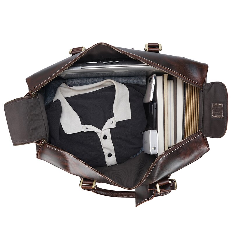 Leather Travel Luggage Bag Manufacturer - High Quality Customized Suitcase With Wheels