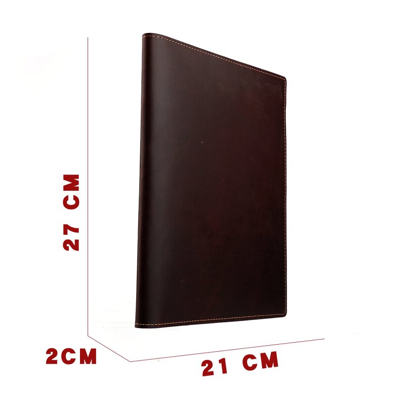 Leather Notebook Case Manufacturer - Crazy Horse Genuine Cow for Ipad