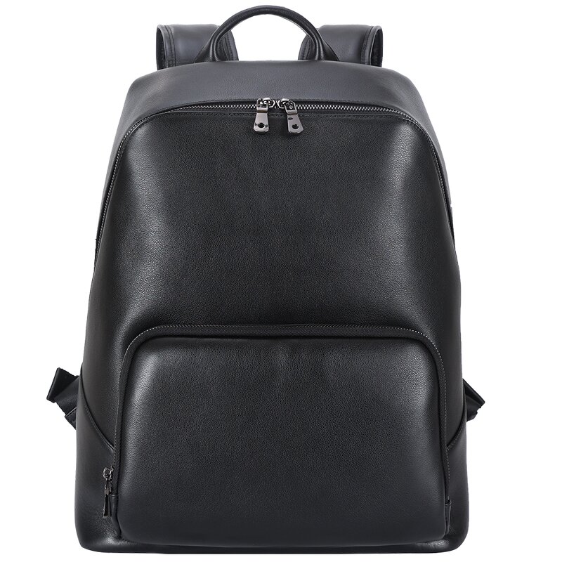 Leather Laptop Backpack Manufacturer - 2025 New Arrival Fashion Style Cowhide Computer