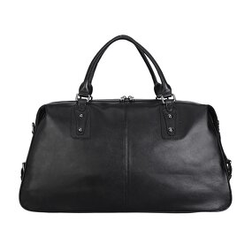 Leather Travel Duffel Bag Manufacturer - Custom Large Capacity Pure Men Weekender