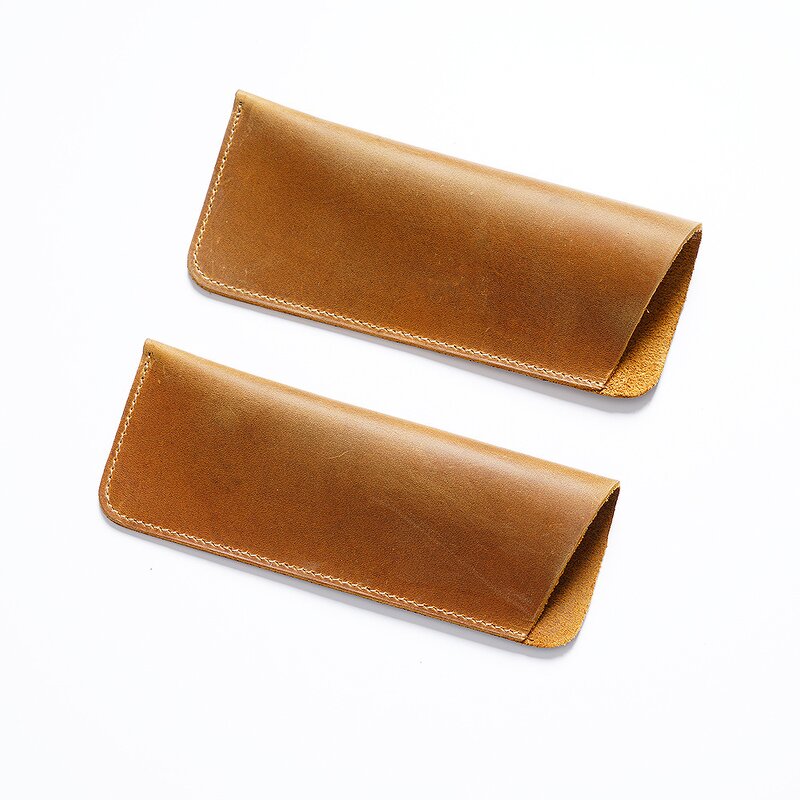 Leather Glasses Case Supplier - Factory Wholesale High Quality Pen Pencil Bag for
