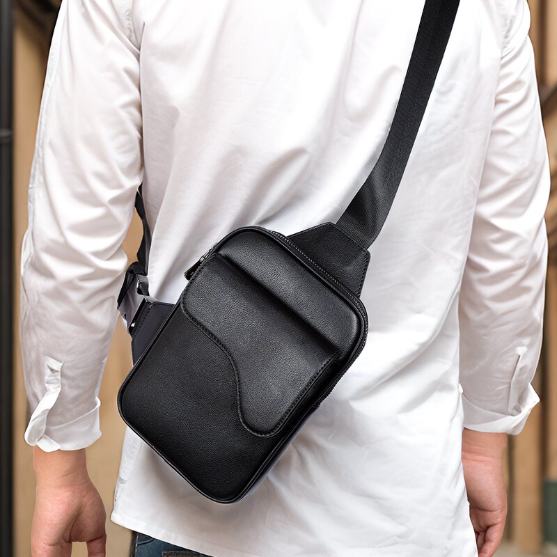 Leather Sling Pack Supplier - Factory Direct Custom Crazy Horse Cowhide Full