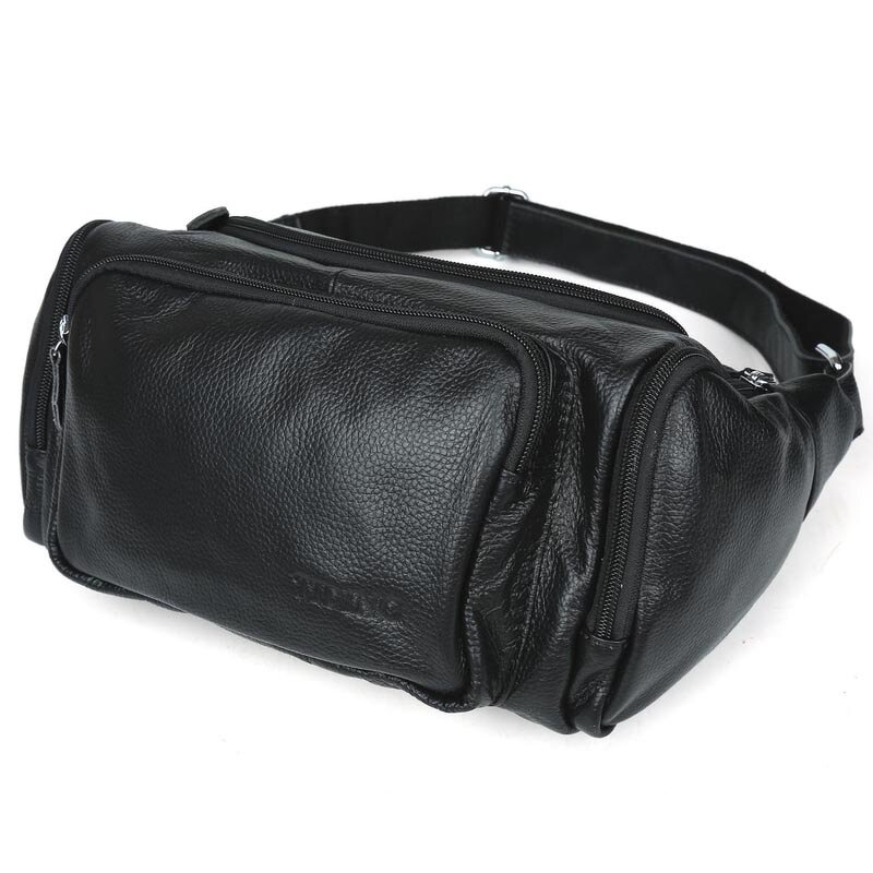 Leather Waist Bag Supplier - Tiding OEM ODM Custom Logo Adjustable Outdoor Large