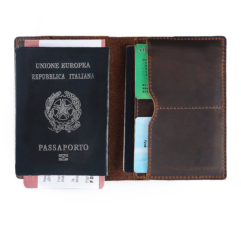 Leather Passport Case Manufacturer - Colorful Custom Full Grain Genuine Cover