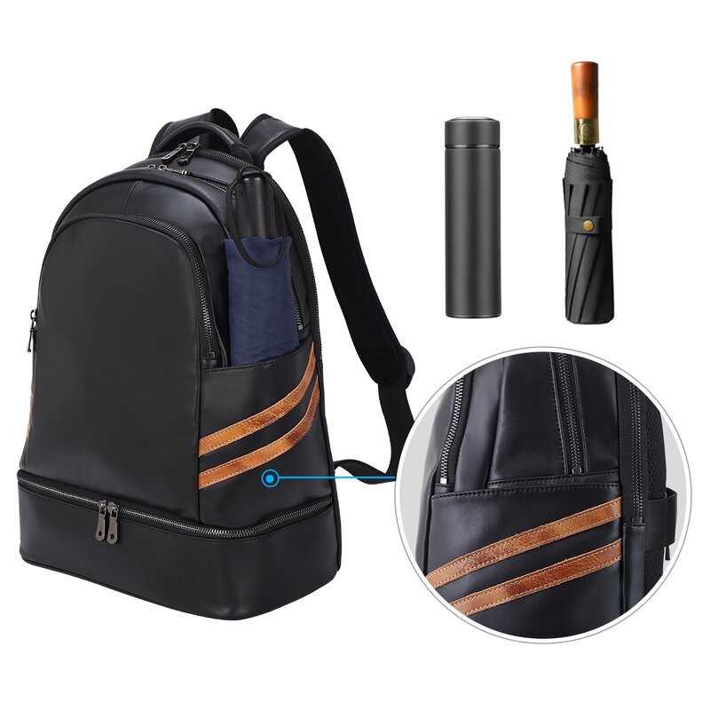 Leather Laptop Backpack Manufacturer - 2025 New Design Factory Wholesale Camping