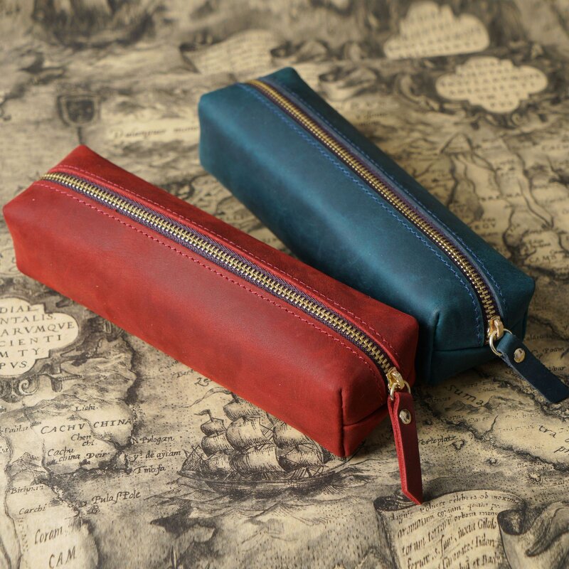 Leather Pencil Case Manufacturer - Factory Drop Shipping Genuine Pencil Case