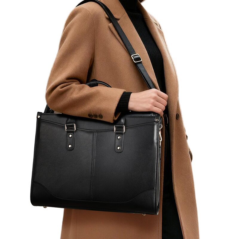 Leather Handbag Supplier - Customizable Color Logo Women's Bag Ladies Tote