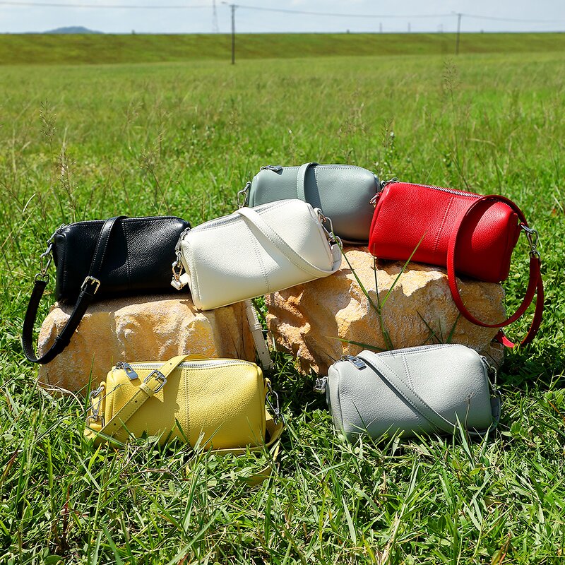 Leather Crossbody Hand Bag Supplier - Factory OEM ODM Drop Shipping Pebbles Pattern