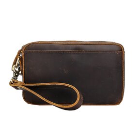 Leather Clutch Bag Manufacturer - Tiding Custom Bag Real Full Grain Mens Retro