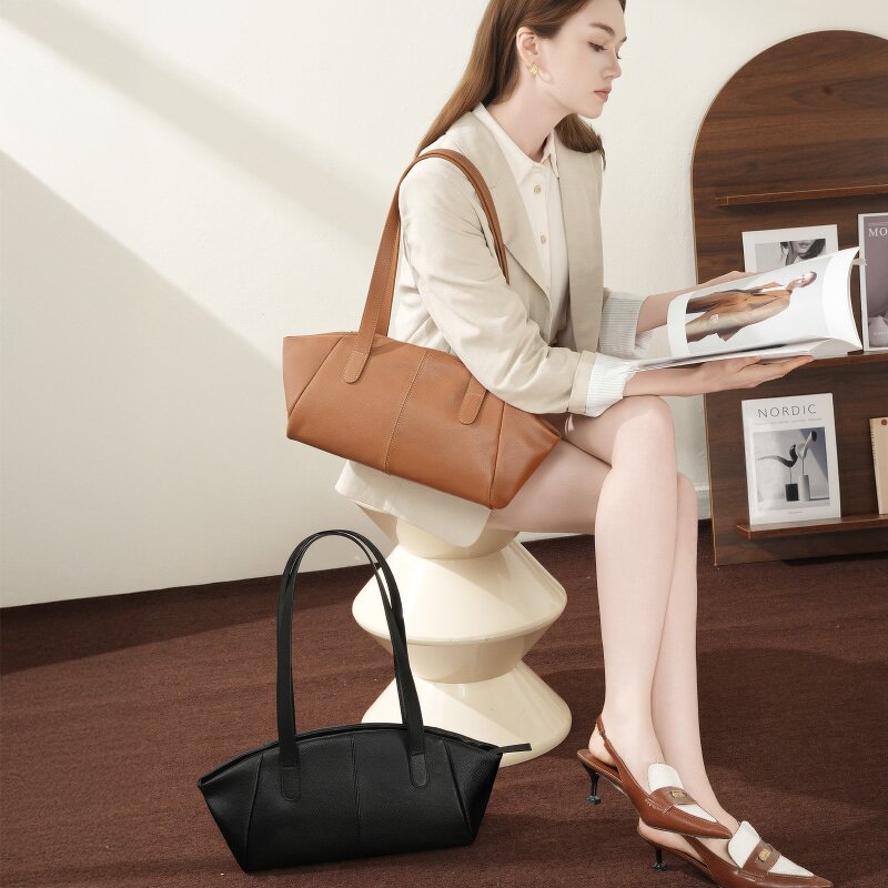 Leather Tote Handbag Supplier - Factory Wholesale Custom Logo New Design Women's