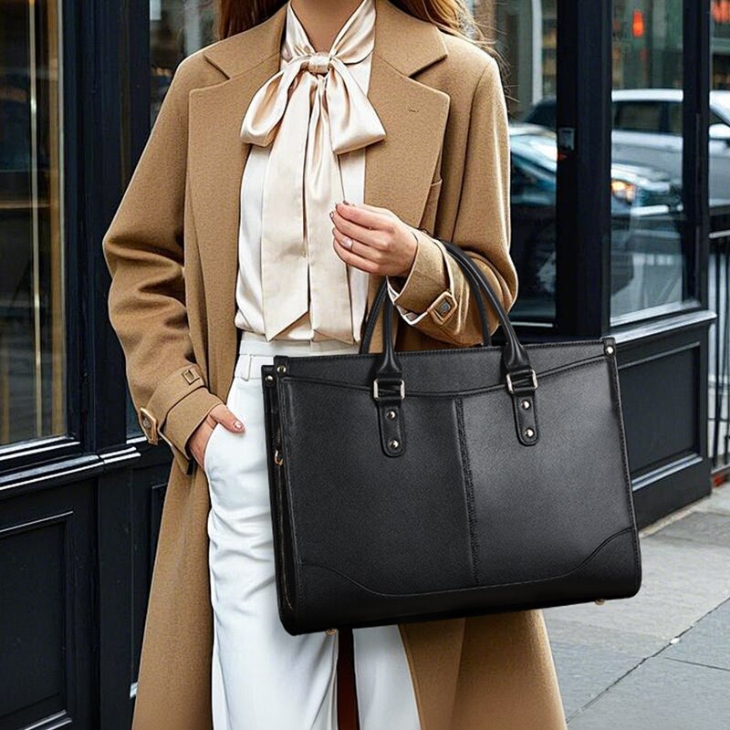 Leather Handbag Supplier - Customizable Color Logo Women's Bag Ladies Tote