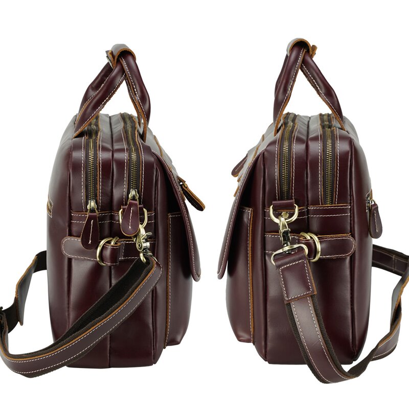 Leather Briefcase Manufacturer - High Quality Factory Supply Top Grain Business