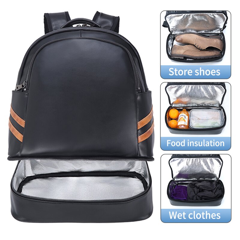 Leather Laptop Backpack Manufacturer - 2025 New Design Factory Wholesale Camping