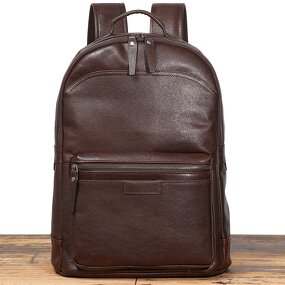 Leather Backpack Factory - Wholesale Fashion School Style Full Grain Laptop Bag