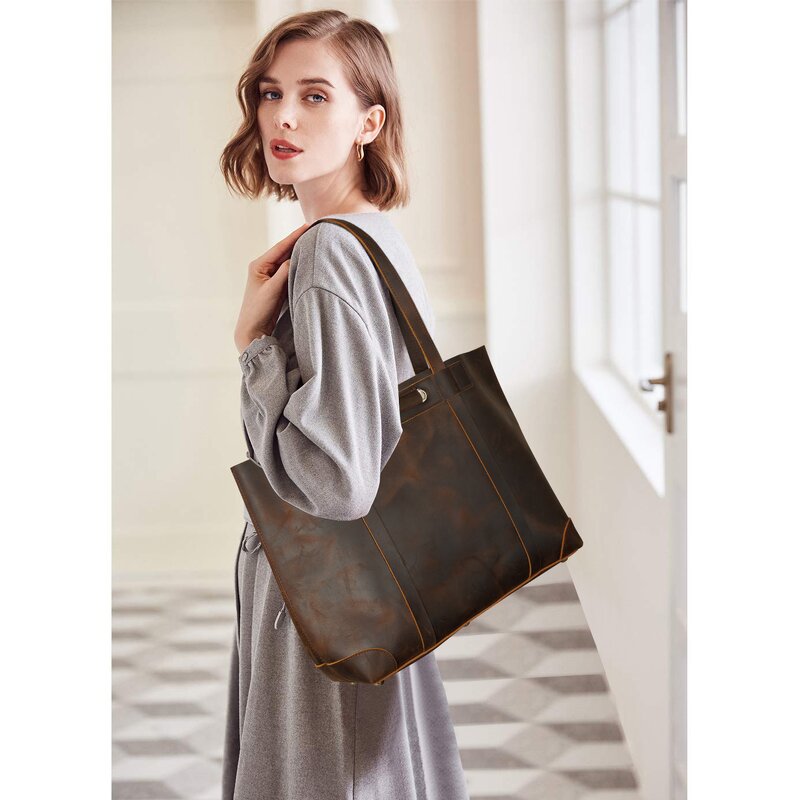 Leather Shoulder Bag Manufacturer - Factory Supply Wholesale Customize Genuine Crazy