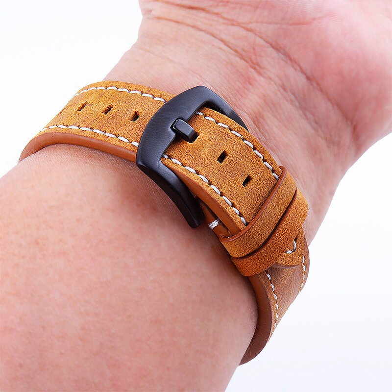 Leather Watch Strap Supplier - Drop Shipping Hot Selling Real Leather Custom Color