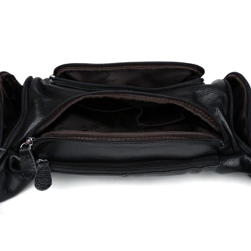 Leather Waist Bag Supplier - Tiding OEM ODM Custom Logo Adjustable Outdoor Large