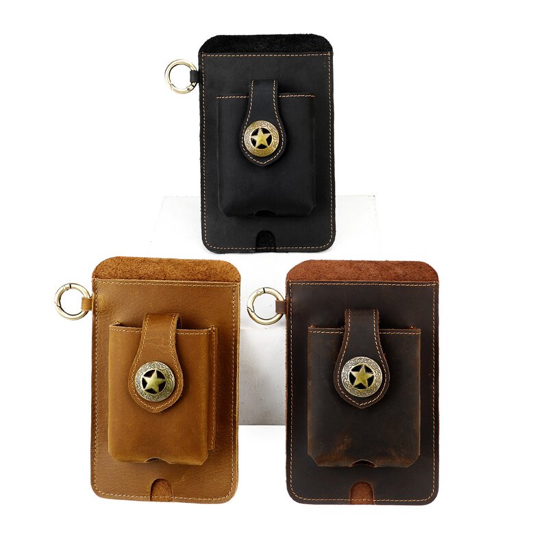 Leather Waist Bag Manufacturer - Factory Wholesale Low Price Crazy Horse Cow Hide