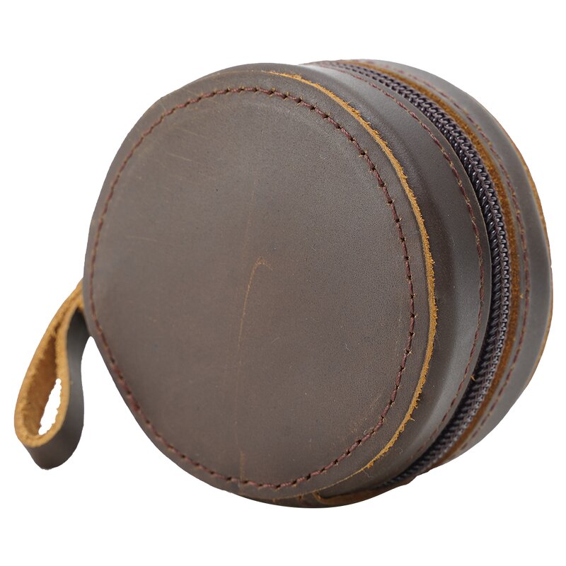 Leather Coin Purse Supplier - TIDING Vintage Unisex Retro Small Purse OEM