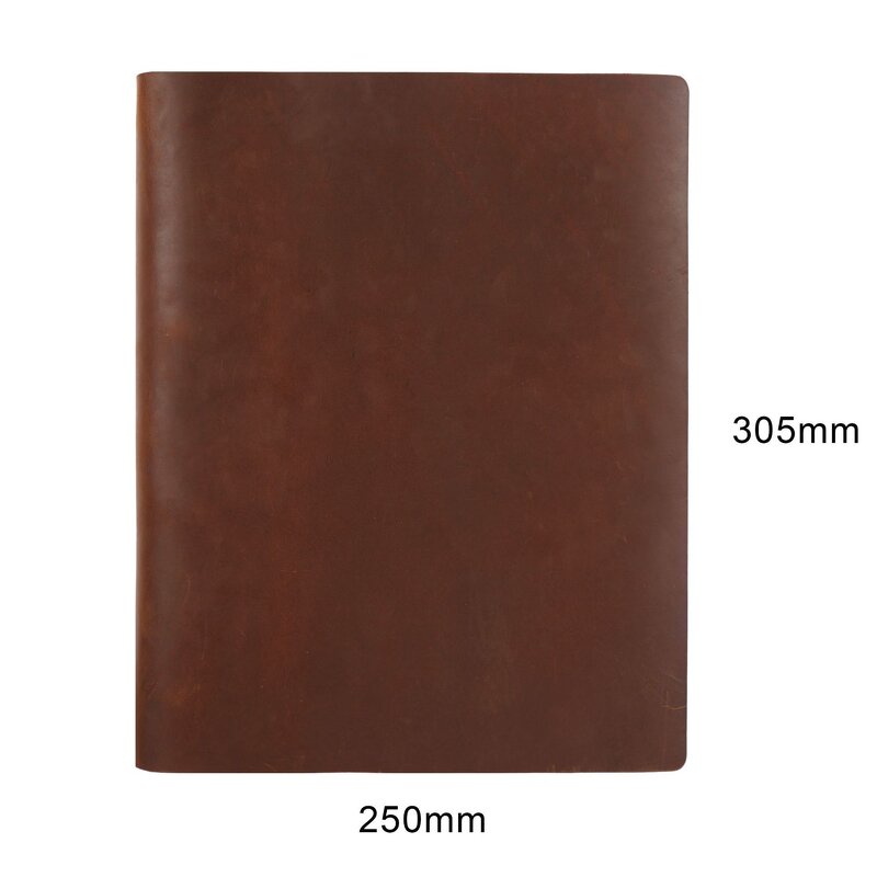 Leather Book Cover Manufacturer - Drop Shipping Full Grain Workbook Business Account