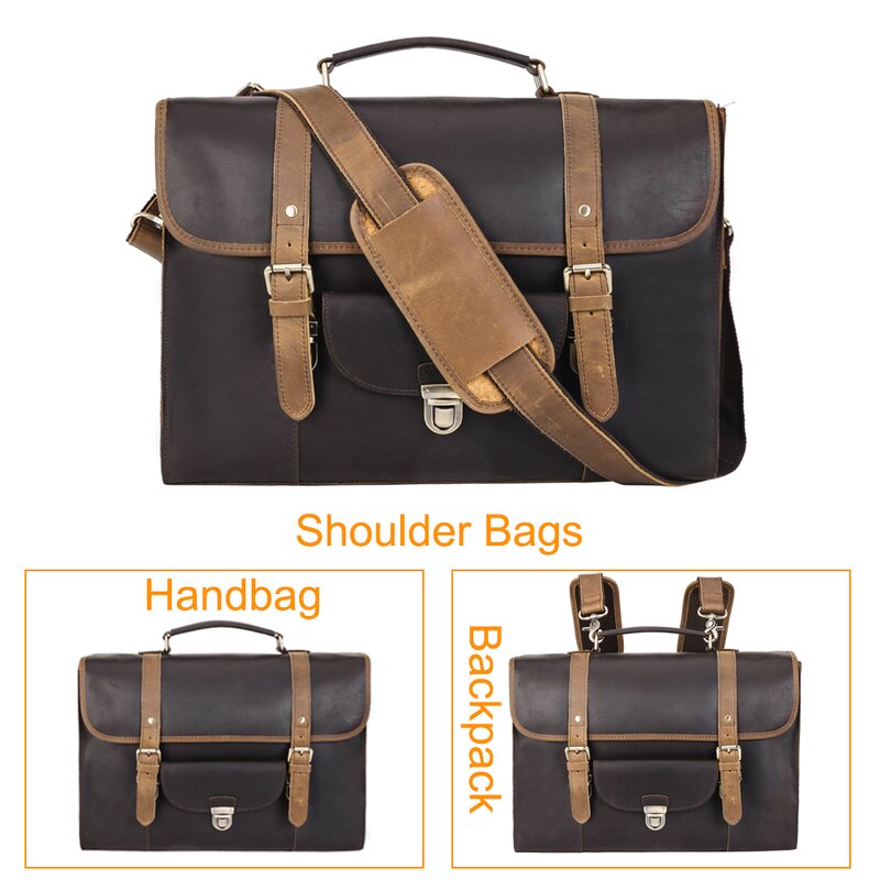 Leather Laptop Backpack Manufacturer - TIDING Supplier Custom Full Grain Cowhide