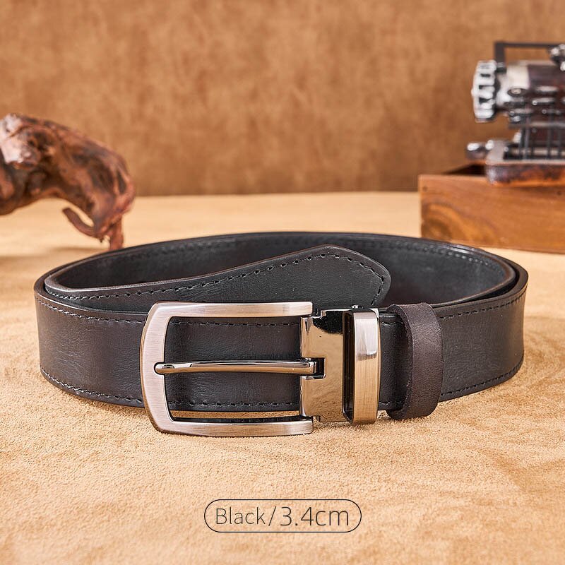 Leather Belt Supplier - Factory OEM ODM Custom Brand Logo Man Gift Vintage