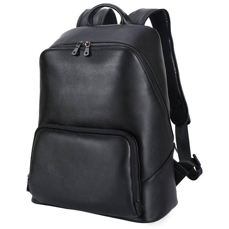 Leather Laptop Backpack Manufacturer - 2025 New Arrival Fashion Style Cowhide Computer