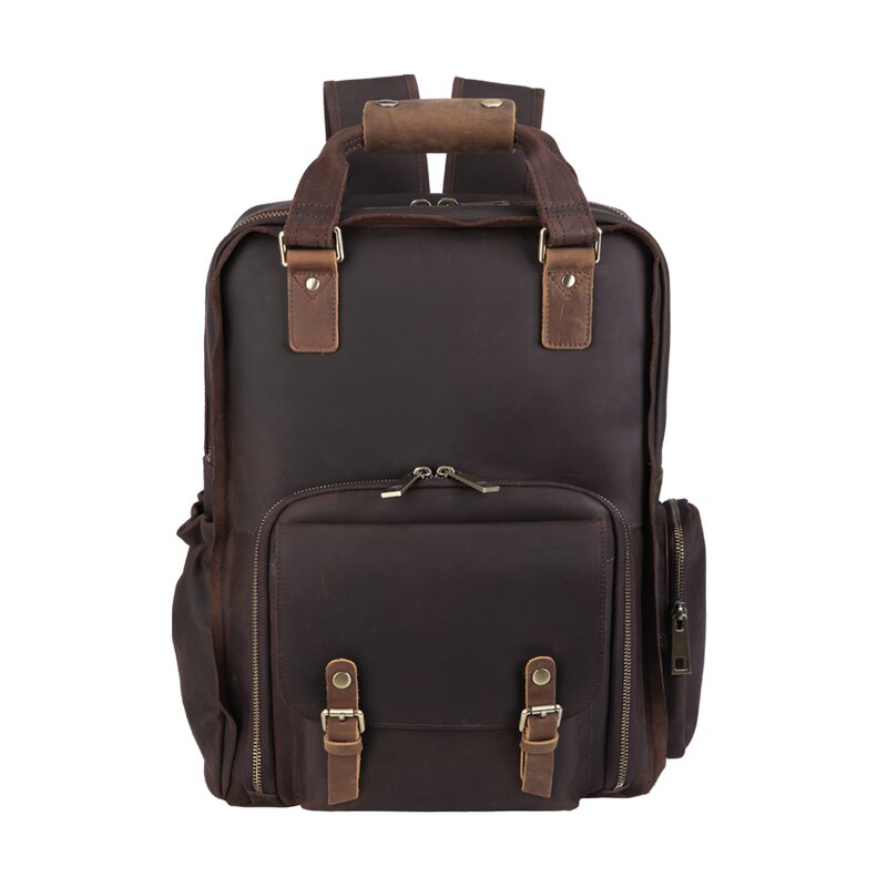 Leather Camera Backpack Supplier - Hot Sale Wholesale Latest Design Durable Hiking