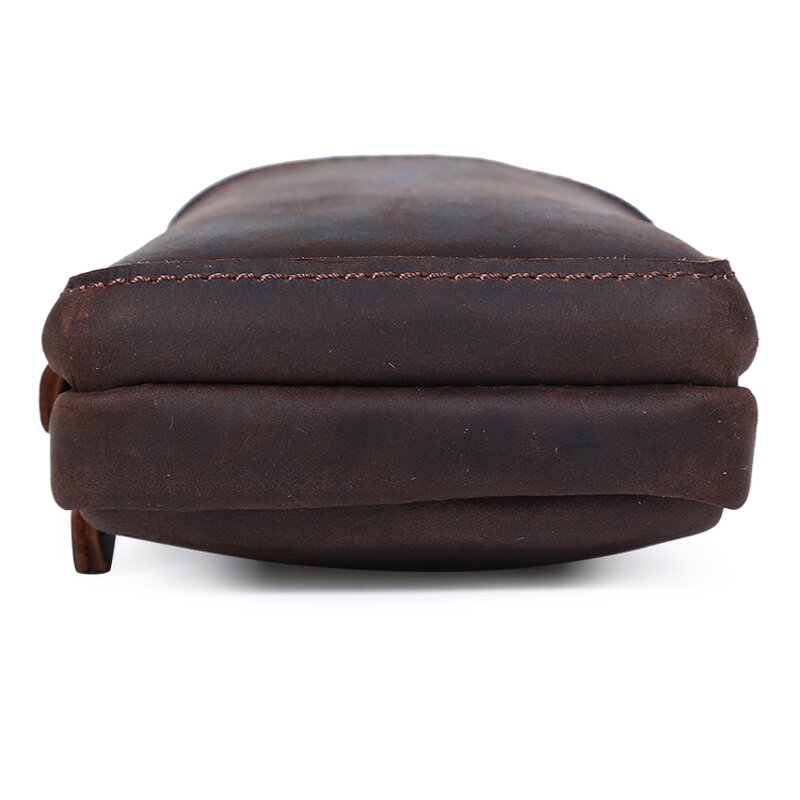 Leather Waist Belt Pouch Supplier - TIDING Brand Custom Vintage Men Outdoor Hiking