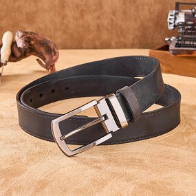 Leather Belt Supplier - Factory OEM ODM Custom Brand Logo Man Gift Vintage