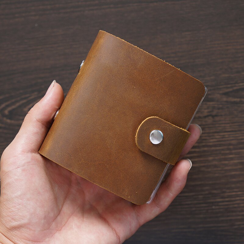Leather Notebook Cover Manufacturer - Small Design Genuine Notepad Memo Cover