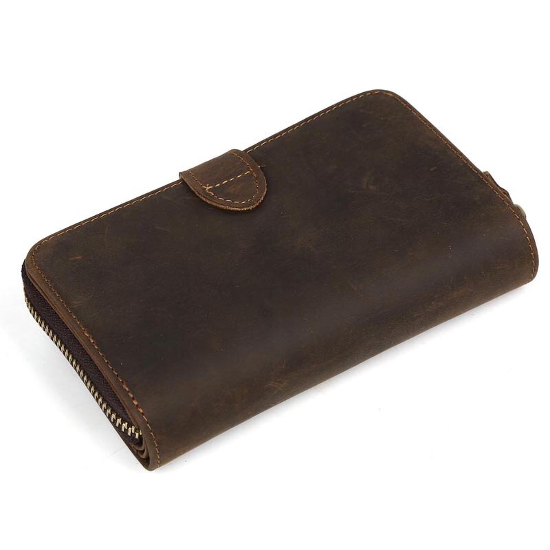 Leather Clutch Bag Manufacturer - Customize Design Hot Sale Genuine Crazy Horse